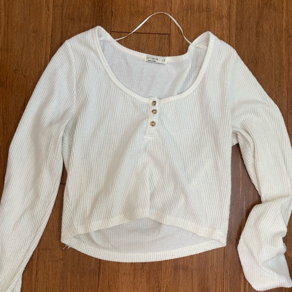 Cotton On white long sleeve
